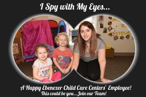 I spy with my eyes a happy Ebenezer employee